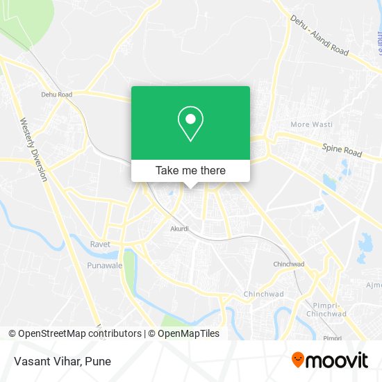 Vasant Vihar map