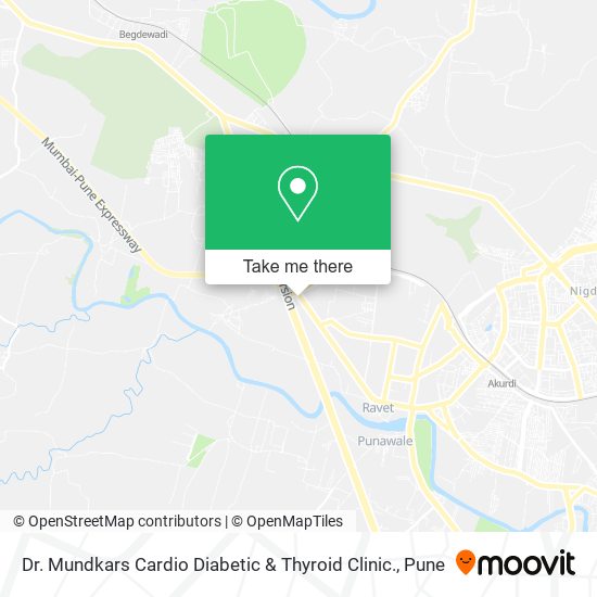 Dr. Mundkars Cardio Diabetic & Thyroid Clinic. map