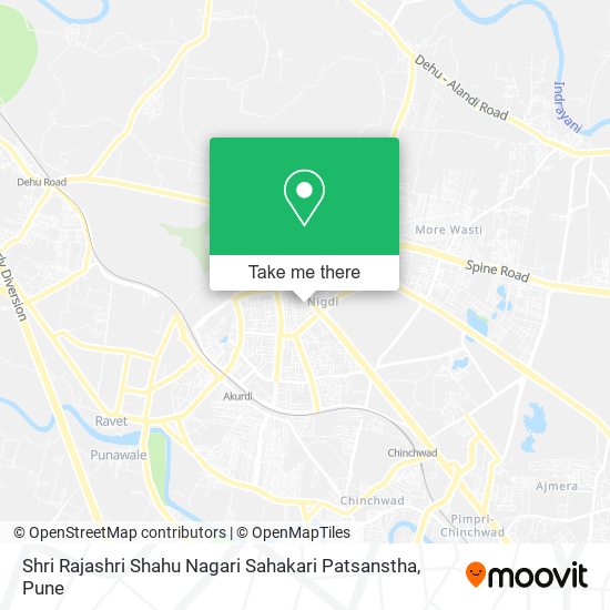 Shri Rajashri Shahu Nagari Sahakari Patsanstha map