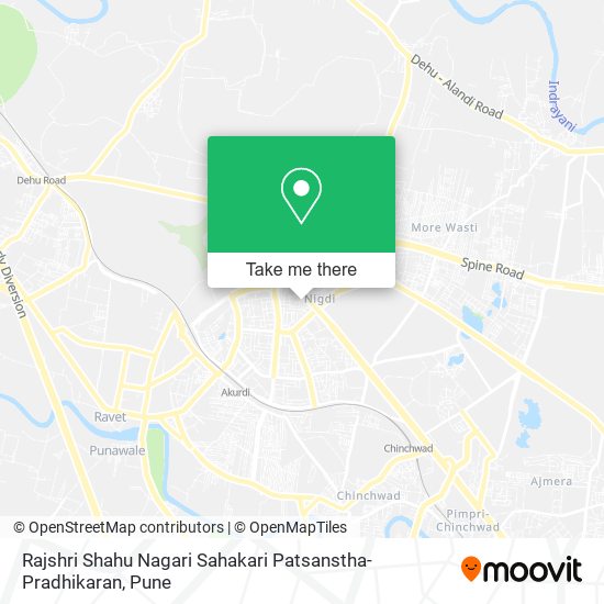 Rajshri Shahu Nagari Sahakari Patsanstha-Pradhikaran map