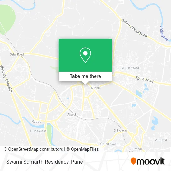 Swami Samarth Residency map