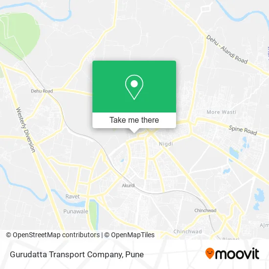 Gurudatta Transport Company map