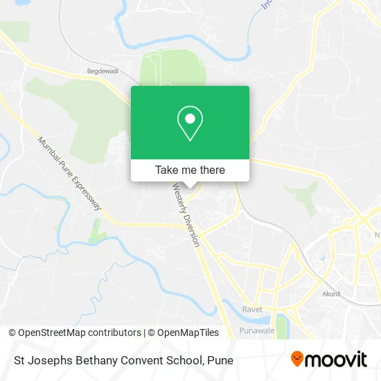 St Josephs Bethany Convent School map