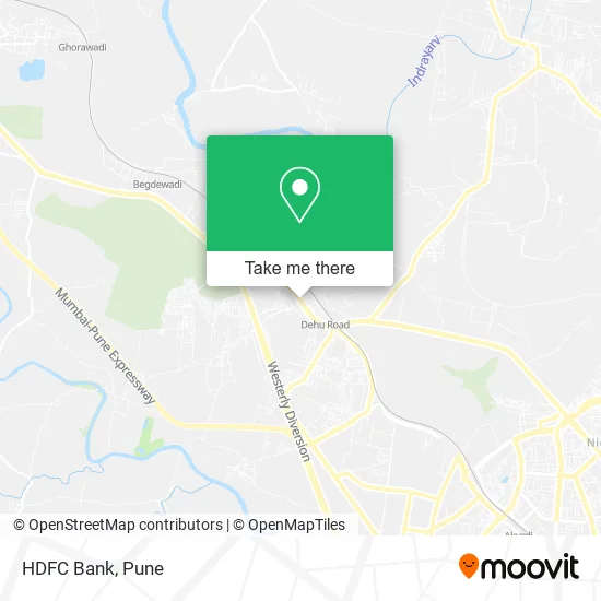 HDFC Bank map