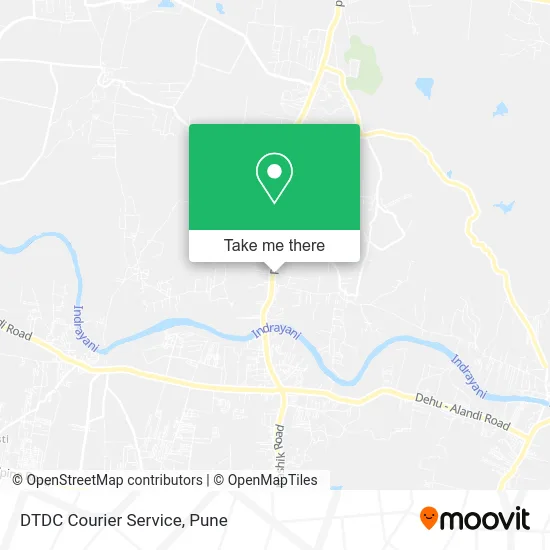 DTDC Courier Service map
