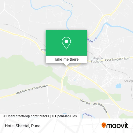 Hotel Sheetal map