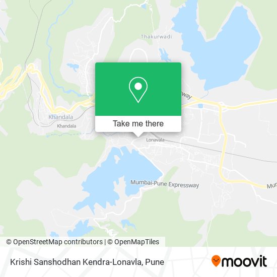 Krishi Sanshodhan Kendra-Lonavla map
