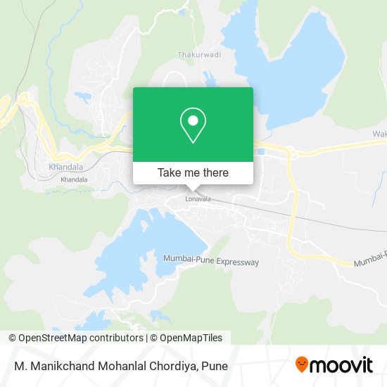 M. Manikchand Mohanlal Chordiya map