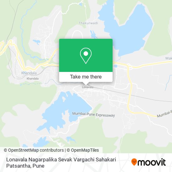 Lonavala Nagarpalika Sevak Vargachi Sahakari Patsantha map