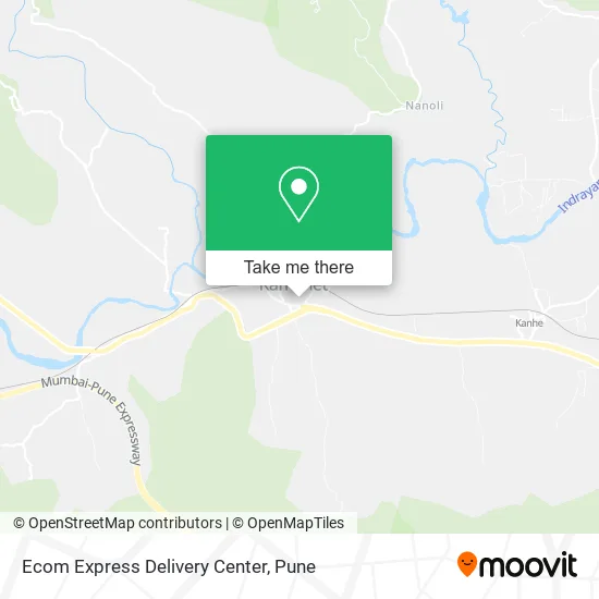 Ecom Express Delivery Center map