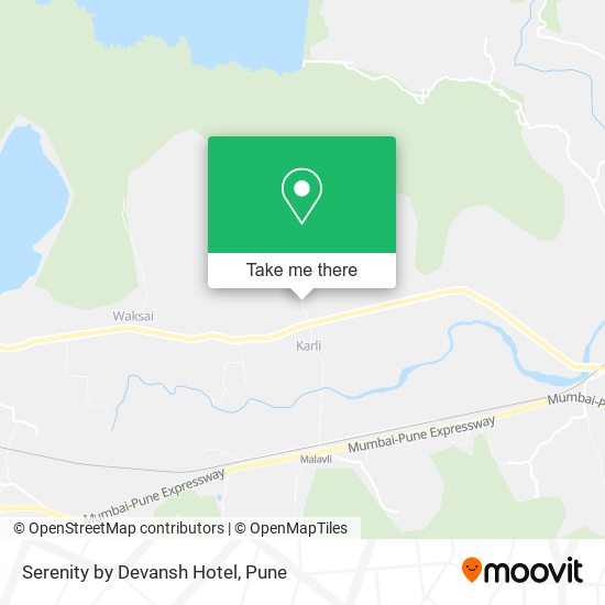 Serenity by Devansh Hotel map