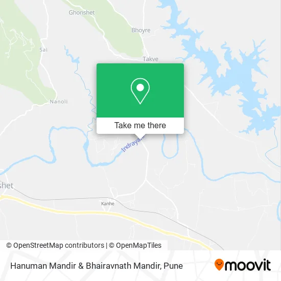 Hanuman Mandir & Bhairavnath Mandir map