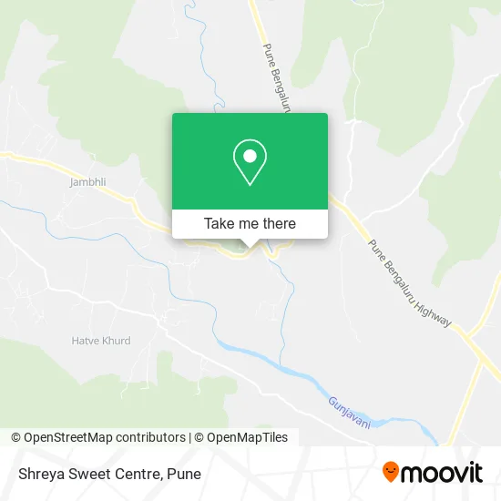 Shreya Sweet Centre map