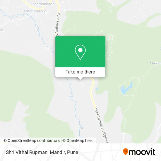 Shri Vithal Rupmani Mandir map