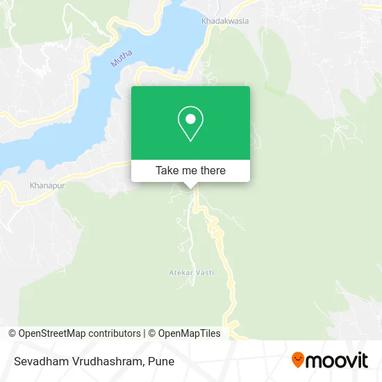 Sevadham Vrudhashram map