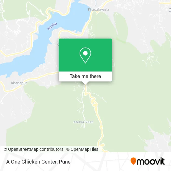 A One Chicken Center map