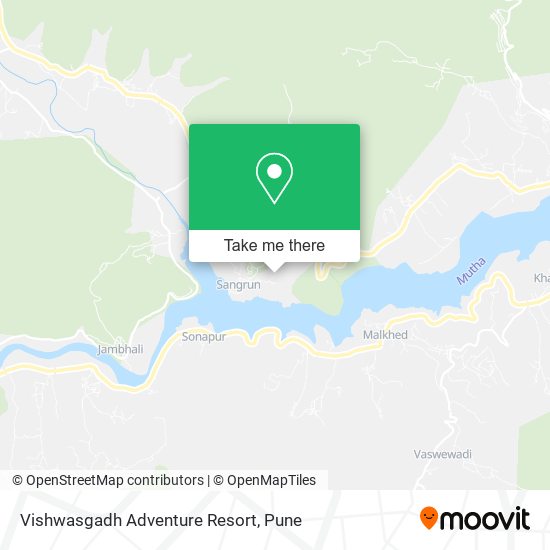 Vishwasgadh Adventure Resort map