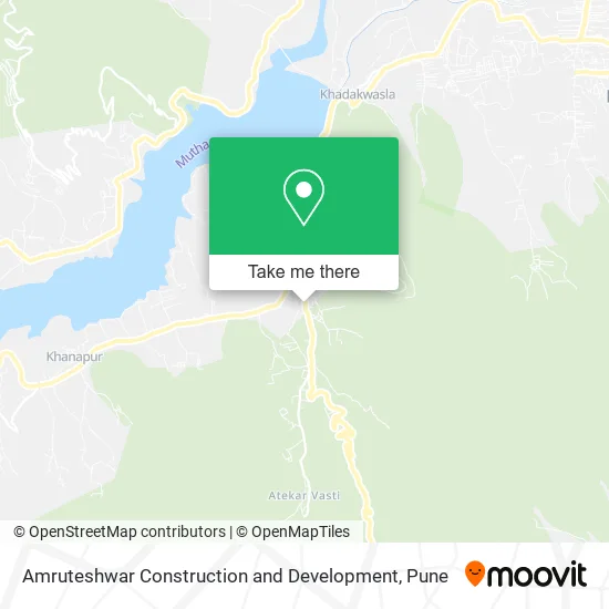 Amruteshwar Construction and Development map