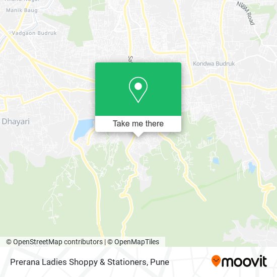 Prerana Ladies Shoppy & Stationers map