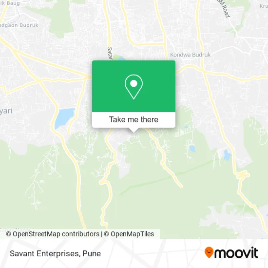 Savant Enterprises map