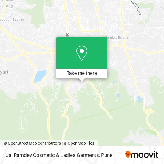 Jai Ramdev Cosmetic & Ladies Garments map
