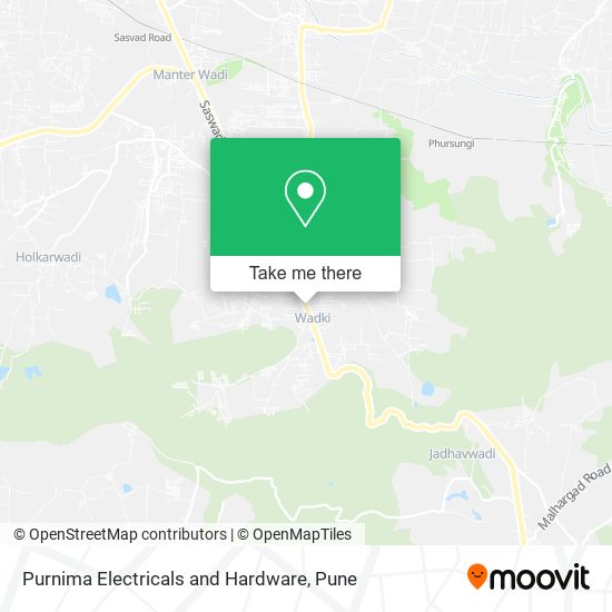 Purnima Electricals and Hardware map