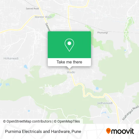 Purnima Electricals and Hardware map