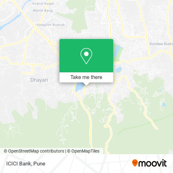 ICICI Bank map