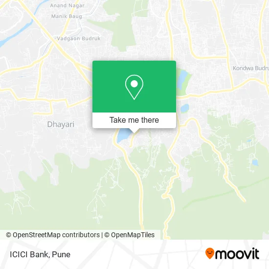 ICICI Bank map