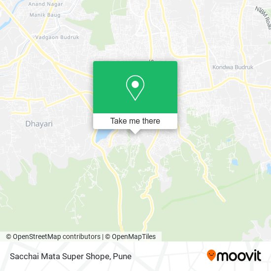 Sacchai Mata Super Shope map