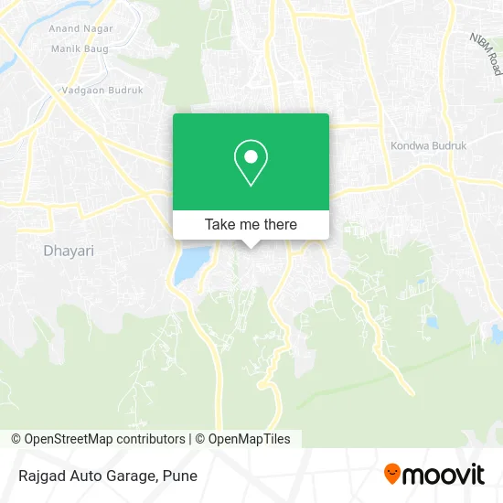 Rajgad Auto Garage map
