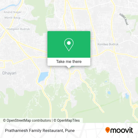 Prathamesh Family Restro map