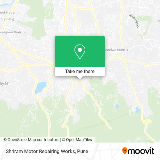 Shriram Motor Repairing Works map