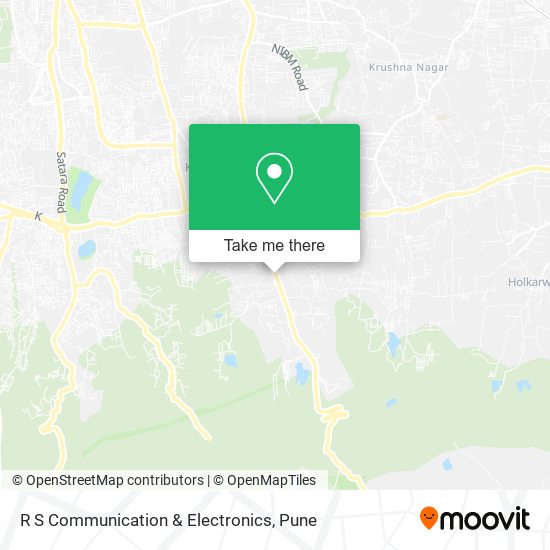 R S Communication & Electronics map