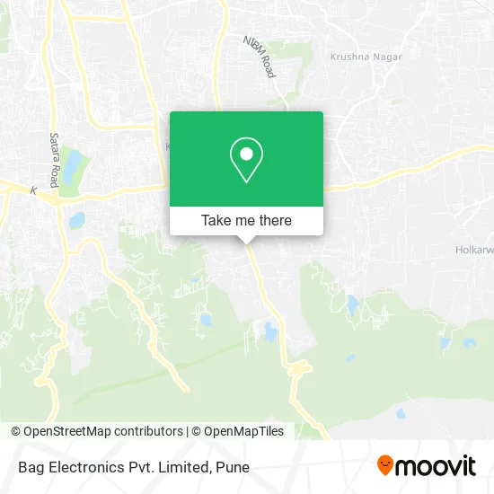 Bag Electronics Pvt. Limited map