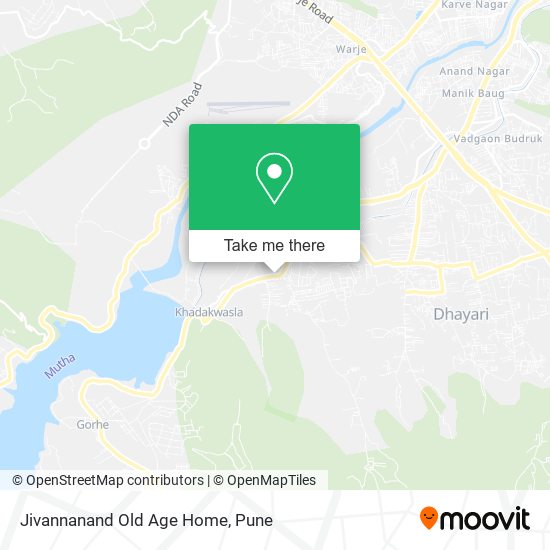 Jivannanand Old Age Home map