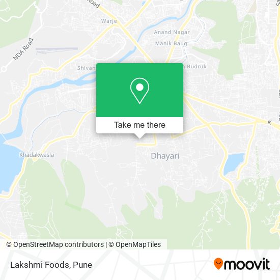 Lakshmi Foods map