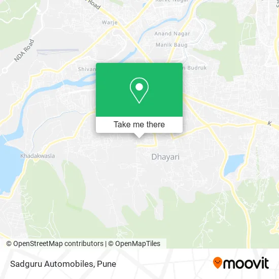 Sadguru Automobiles map