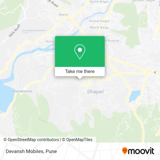 Devansh Mobiles map