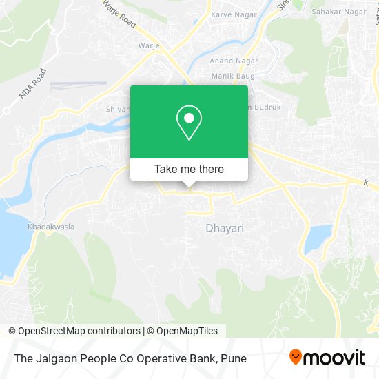 The Jalgaon People Co Operative Bank map