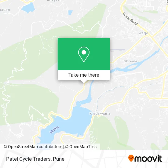 Patel Cycle Traders map