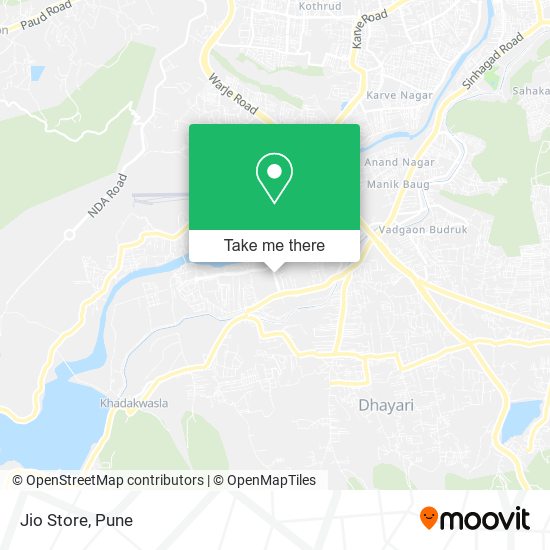 Jio Store map