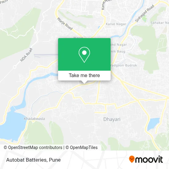 Autobat Batteries map