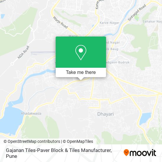 Gajanan Tiles-Paver Block & Tiles Manufacturer map