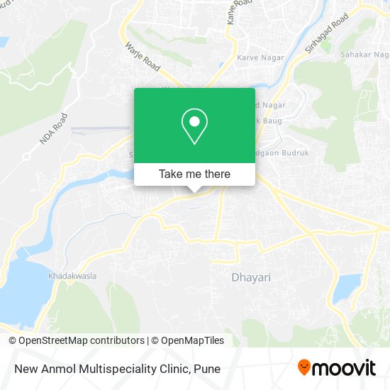 New Anmol Multispeciality Clinic map