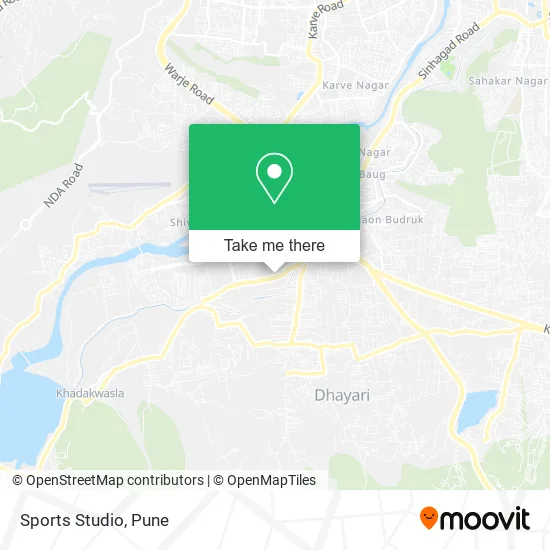 Sports Studio map