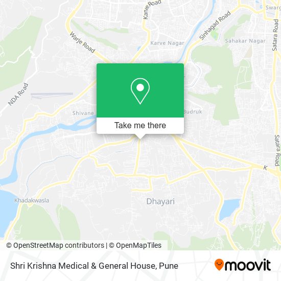 Shri Krishna Medical & General House map