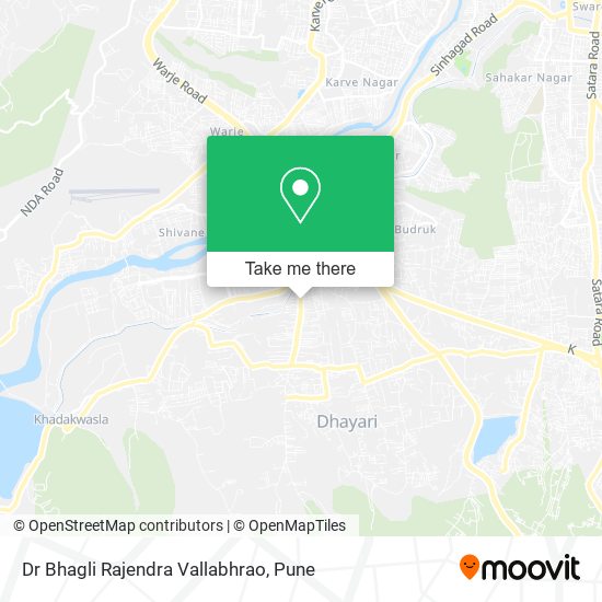 Dr Bhagli Rajendra Vallabhrao map