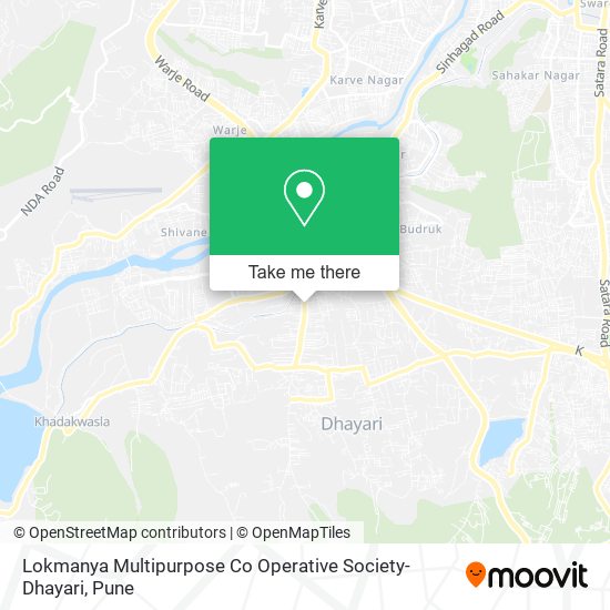 Lokmanya Multipurpose Co Operative Society-Dhayari map