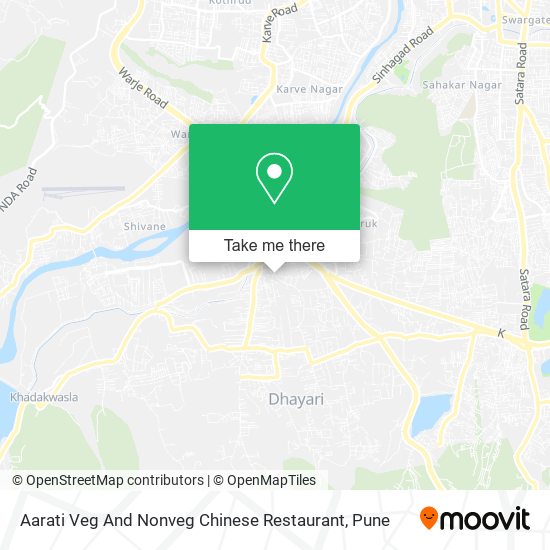 Aarati Veg And Nonveg Chinese Restaurant map